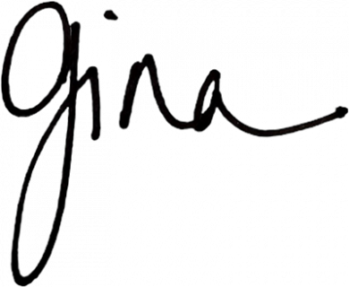 Gina's signature