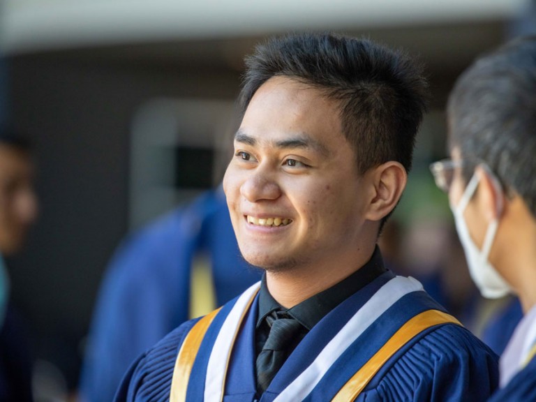 Humber graduate smiling