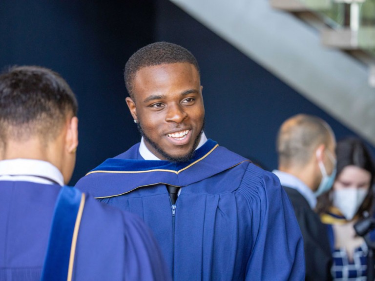 Humber graduate smiling