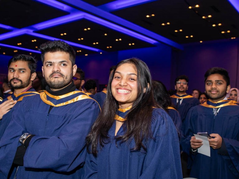 Graduates in audience