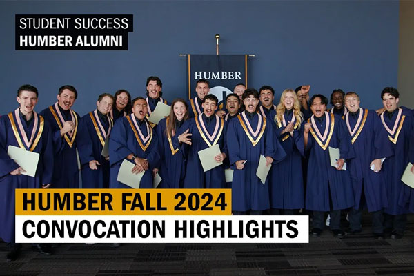 Fall 2024 Humber convocation highlights