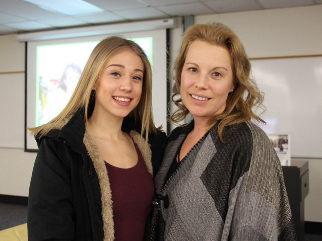 Two women smiling for a picture