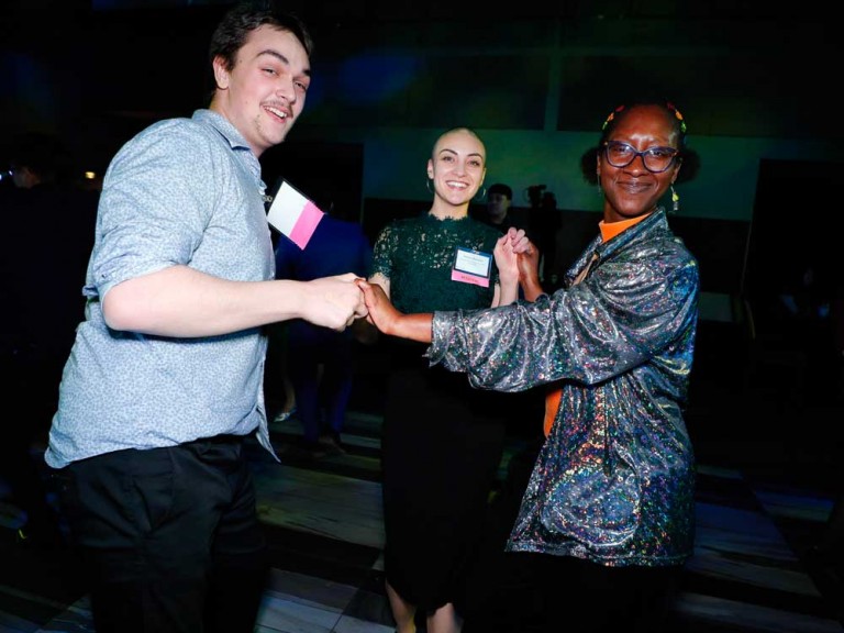 People dancing