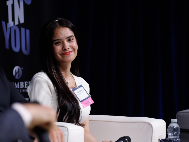 Person smiling