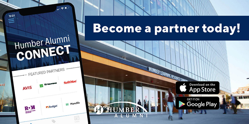 become a partner today - humber alumni connect