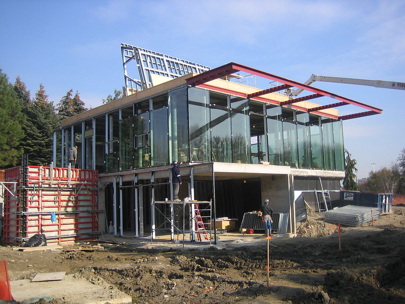 The Centre for Urban Ecology still under construction
