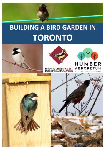 Cover of the Toronto Bird Garden Booklet