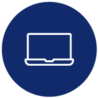 Online learning icon