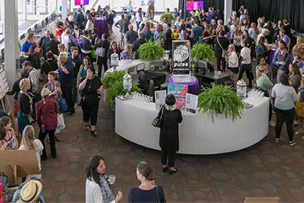 group of people in humber building