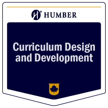 Curriculum Design and Development micro-credential badge