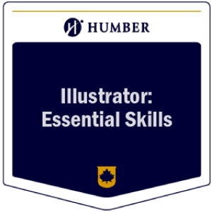 Illustrator: Essential Skills micro-credential badge