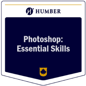 Photoshop: Essential Skills micro-credential badge