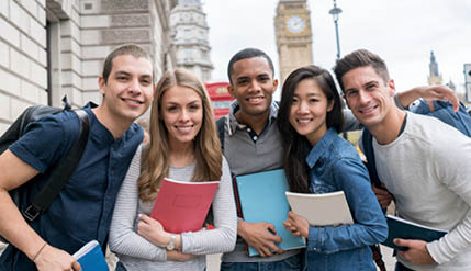 people standing in front of Big Ben