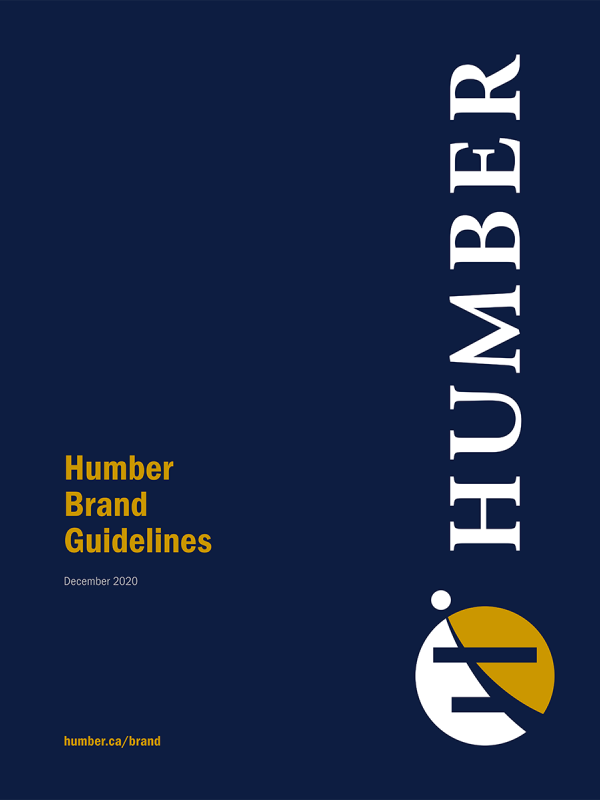 Humber Brand Guidelines Cover December 2020