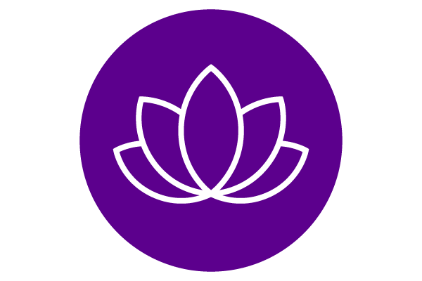 icon of a lotus flower