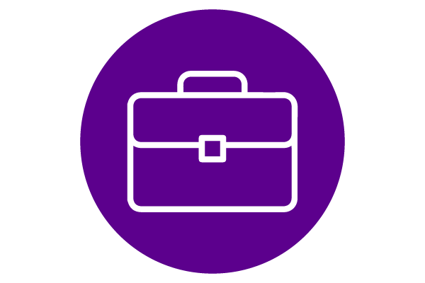 icon of a briefcase