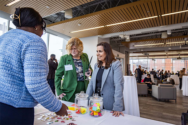 Humber President at the event