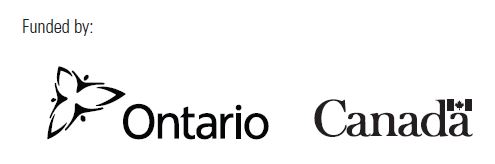 Ontario logo - funded by