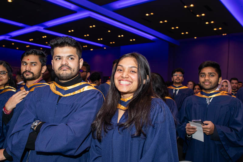 Graduates in audience