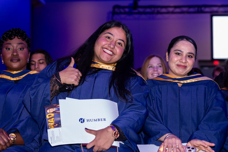 Student smiling for photo