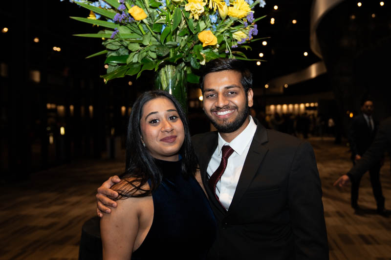 People posing for photos