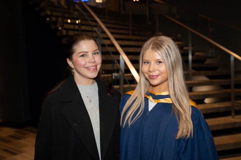 Students posing for picture