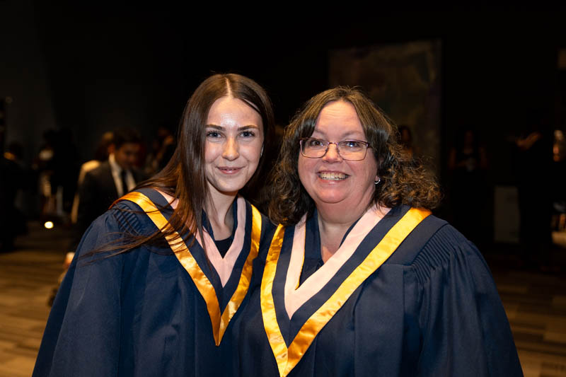 Students posing for picture