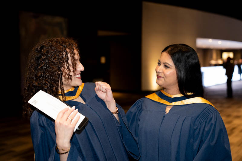 Students posing for picture