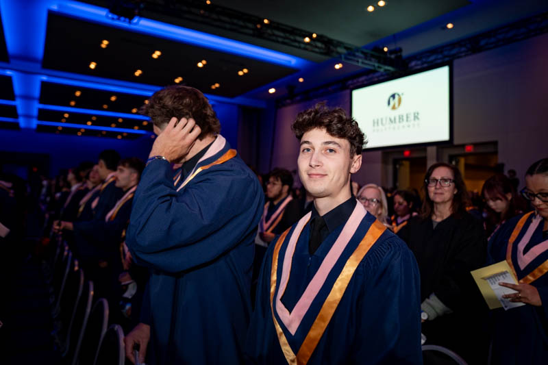Student smiling for photo