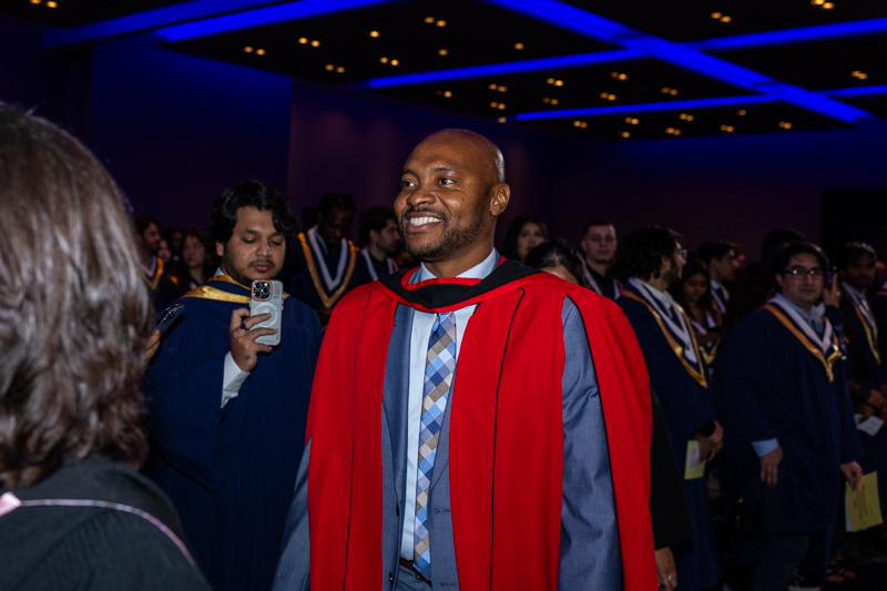 Person walking down the aisle
