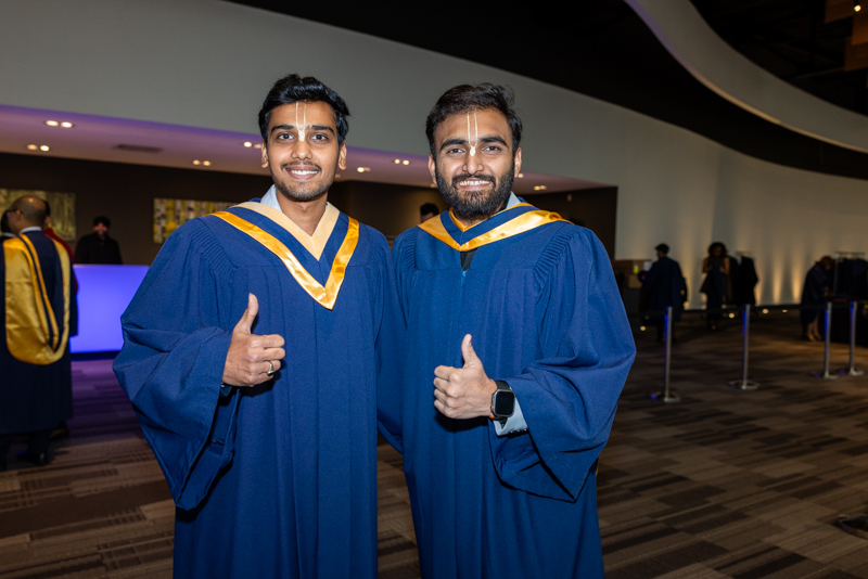 Students posing for photo