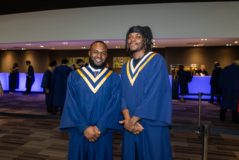 Students posing for photo