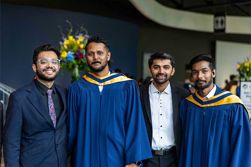 Student posing for picture
