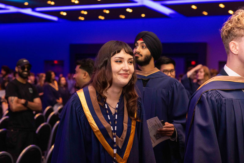 Students in line