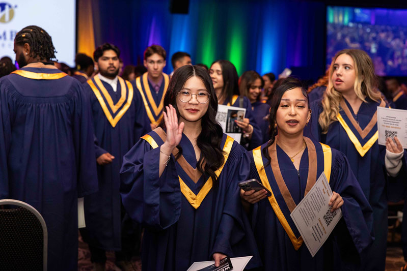 Students posing for photo