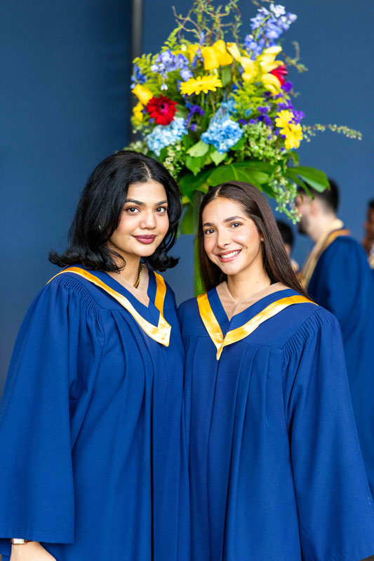Student posing for picture