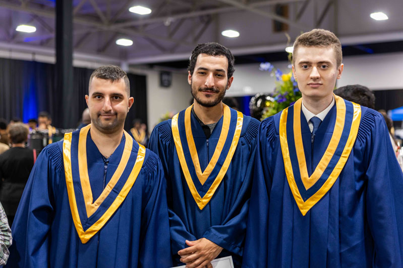 Student posing for picture