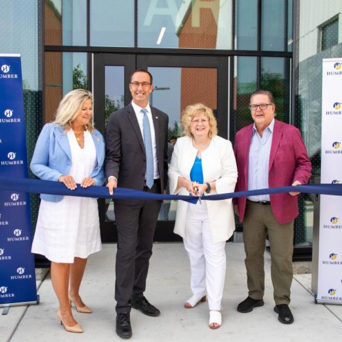 Lakeshore campus residence opening by Humber President