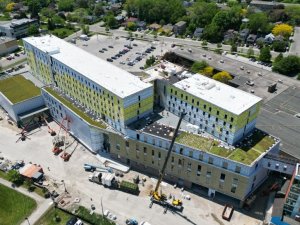  Humber College Cultural Hub green roof installation