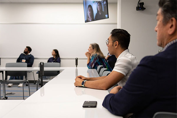 People sitting in a classroom