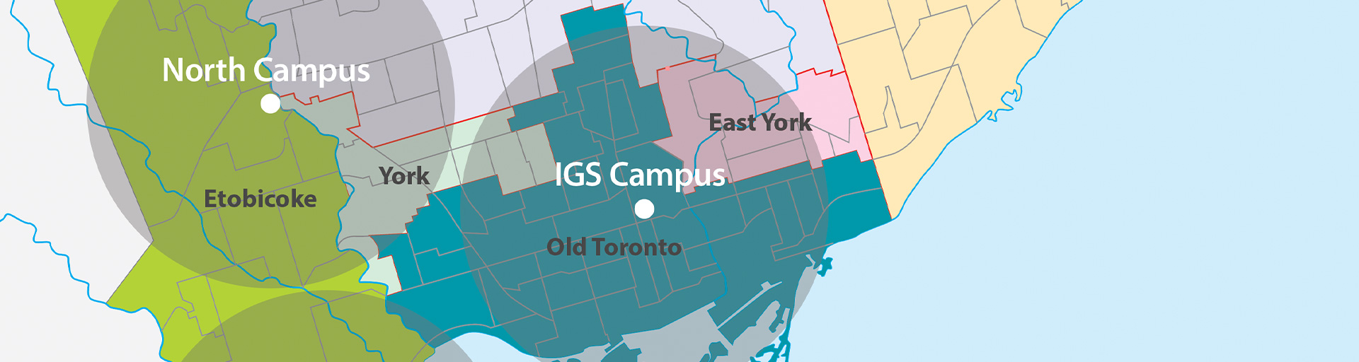 Map of Toronto