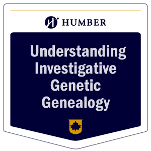 Understanding Investigative Genetic Genealogy micro-credential badge