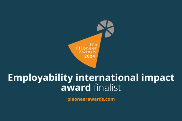 Employability International Impact Award finalist, pioneerawards.com