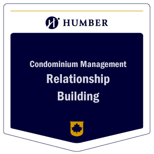 Condominium Management Relationship Building Badge
