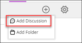 adding a discussion on the discussion page