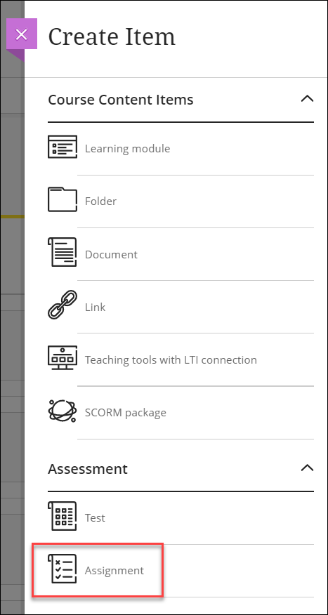 creating group assignments in blackboard