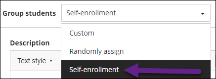self-enrollment