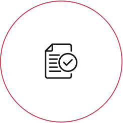 Document with a check icon