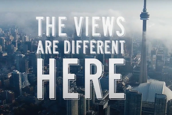 The views are different here