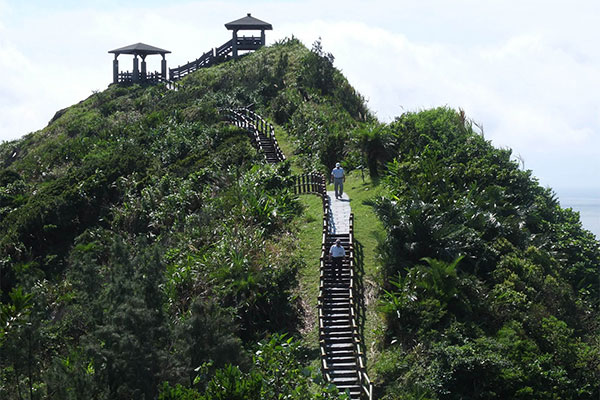stairs on the mountain